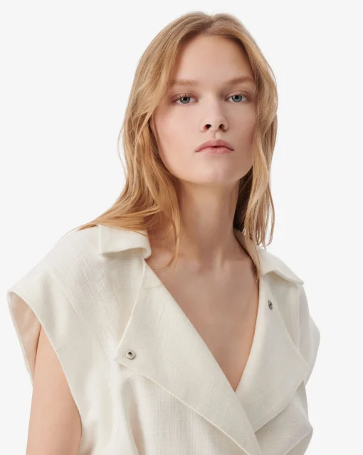 BELTED SHORT JUMPSUIT