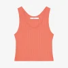 CROPPED RIBBED TANK TOP
