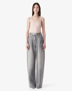 CROPPED RIBBED TANK TOP