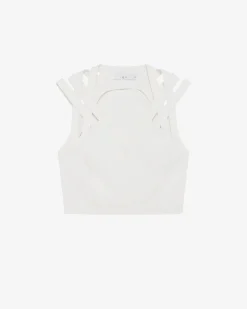 CROSS-STRAP TOP
