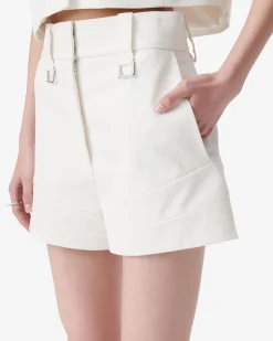 HIGH-WAISTED CUT-OFF SHORTS