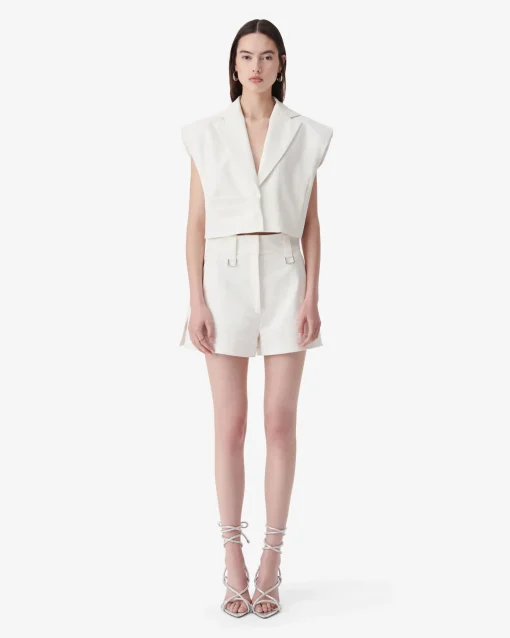 HIGH-WAISTED CUT-OFF SHORTS