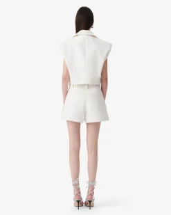 HIGH-WAISTED CUT-OFF SHORTS