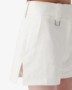HIGH-WAISTED CUT-OFF SHORTS
