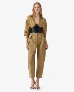 HIGH-WAISTED PANTS