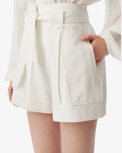HIGH-WAISTED SHORTS