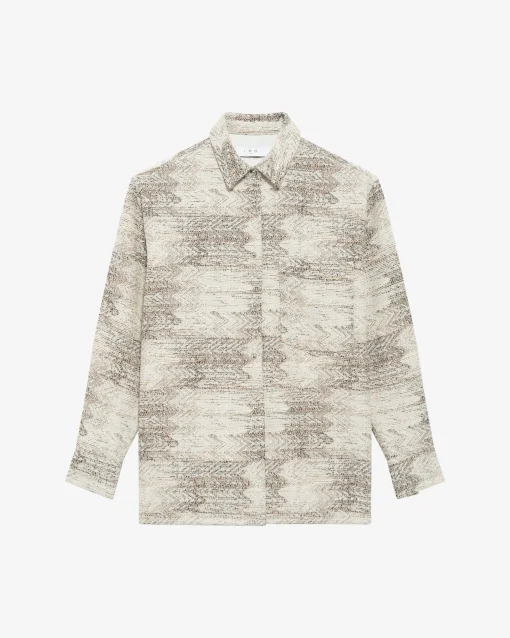 JACQUARD OVERSHIRT