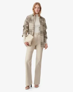 JACQUARD OVERSHIRT