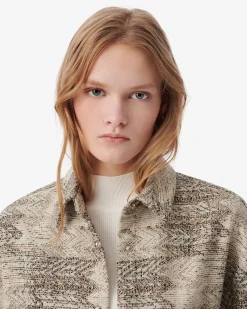 JACQUARD OVERSHIRT