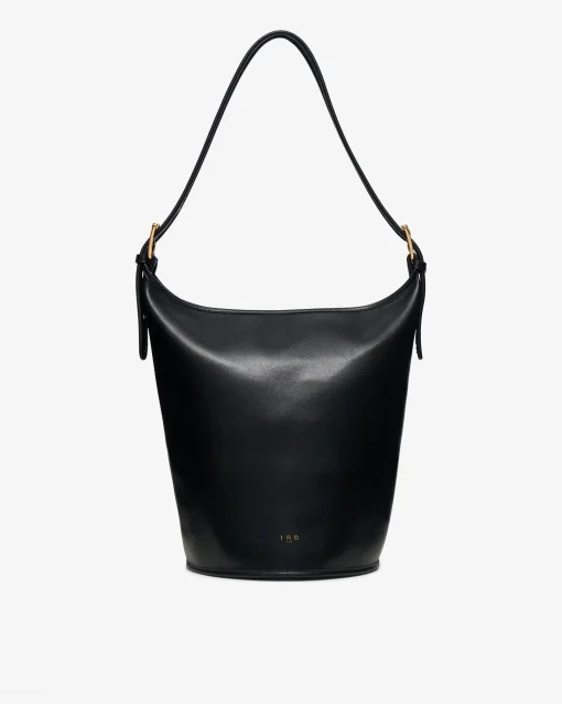 LEATHER BUCKET BAG