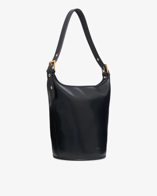 LEATHER BUCKET BAG