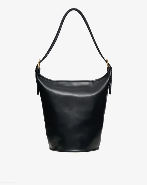 LEATHER BUCKET BAG