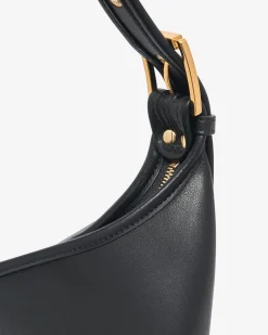 LEATHER BUCKET BAG