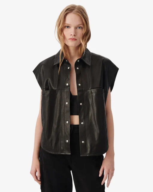 LEATHER SHIRT