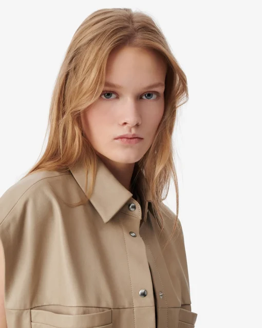 LEATHER SHIRT