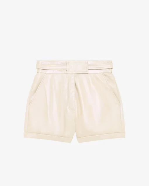 LEATHER SHORTS