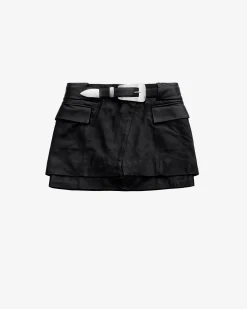 LEATHER SKIRT