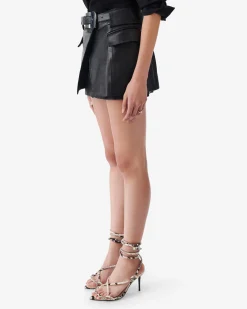 LEATHER SKIRT