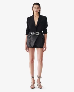 LEATHER SKIRT