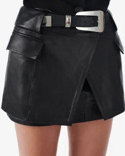 LEATHER SKIRT