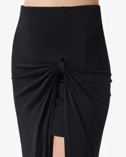 LONG ASYMMETRICAL SKIRT