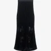 LONG LOOSE-KNIT SKIRT