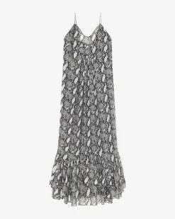 LONG PRINT DRESS