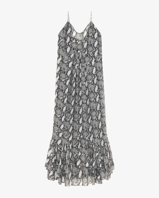 LONG PRINT DRESS