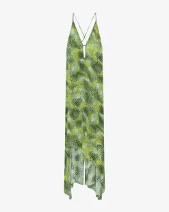 LONG PRINT DRESS