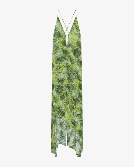 LONG PRINT DRESS
