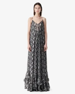 LONG PRINT DRESS