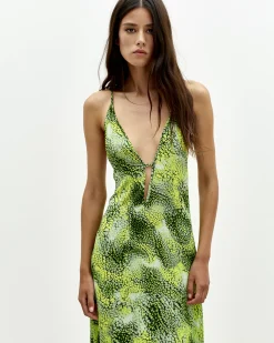 LONG PRINT DRESS