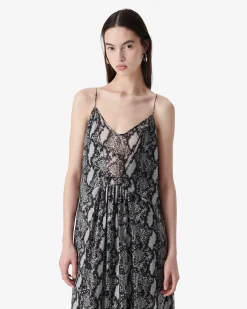 LONG PRINT DRESS