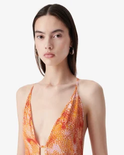 LONG PRINT DRESS
