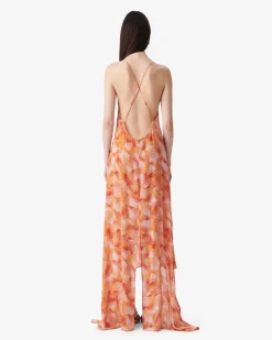 LONG PRINT DRESS