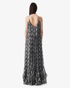 LONG PRINT DRESS