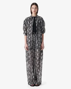 LONG PRINTED SHIRT