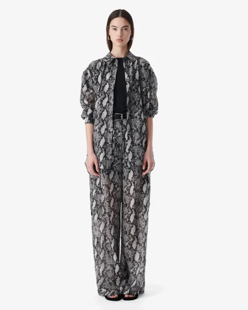 LONG PRINTED SHIRT