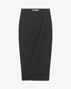 LONG WRAP SKIRT