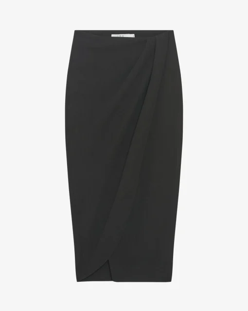LONG WRAP SKIRT
