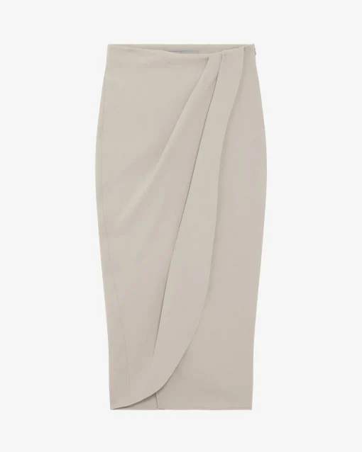 LONG WRAP SKIRT