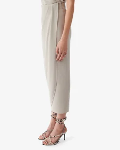 LONG WRAP SKIRT