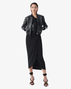 LONG WRAP SKIRT