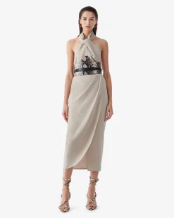 LONG WRAP SKIRT