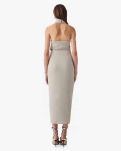 LONG WRAP SKIRT