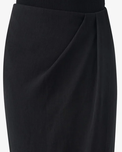LONG WRAP SKIRT