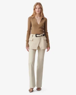 POLO NECK PULLOVER