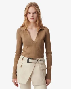 POLO NECK PULLOVER