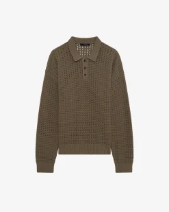 POLO-NECK PULLOVER