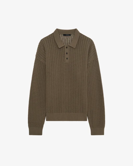 POLO-NECK PULLOVER
